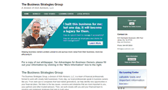 Desktop Screenshot of bsg-advisors.com